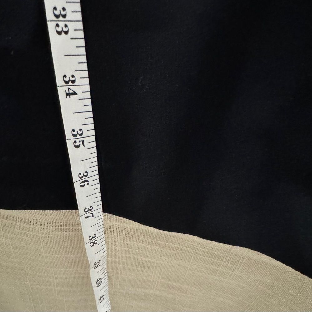 NWT Vintage 90s Ralph Lauren Strapless Black Midi Dress Pockets Size 10 - Picture 5 of 11